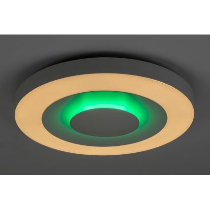 Rabalux - Dimbare LED RGB plafondlamp LED/40W/230V 3000-6000K + afstandsbediening