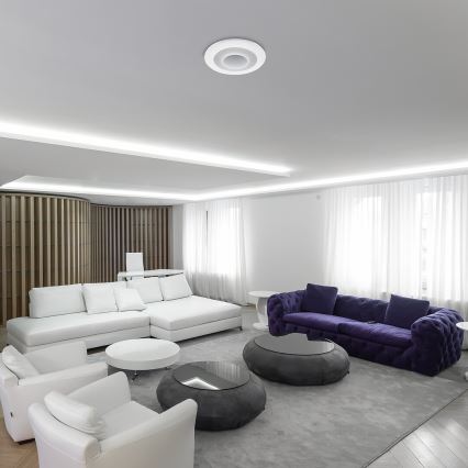 Rabalux - Dimbare LED RGB plafondlamp LED/40W/230V 3000-6000K + afstandsbediening