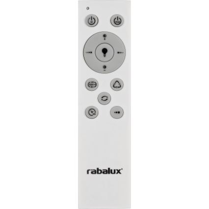 Rabalux - Dimbare LED RGB plafondlamp LED/40W/230V 3000-6000K + afstandsbediening
