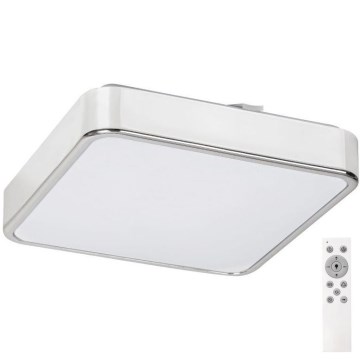 Rabalux - dimbare LED RGB plafondlamp voor de badkamer LED/22W/230V 3000-6000K IP44 + afstandsbediening 29x29 cm
