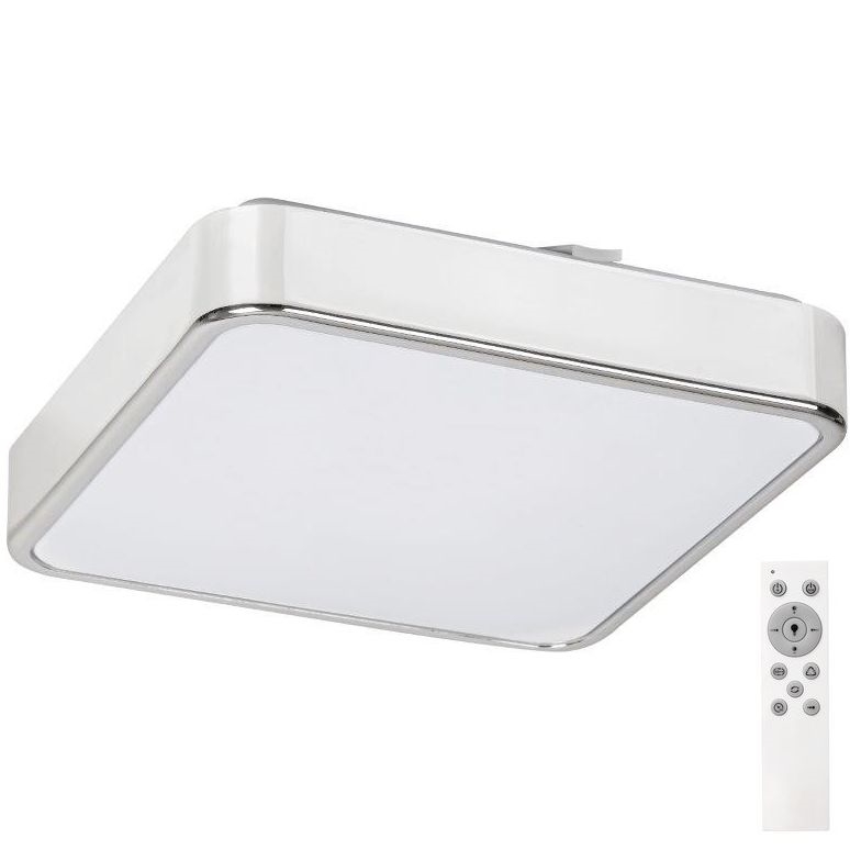 Rabalux - dimbare LED RGB plafondlamp voor de badkamer LED/22W/230V 3000-6000K IP44 + afstandsbediening 29x29 cm