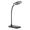 Rabalux - Dimbare LED-touch tafellamp met draadloos opladen LED/5W/5V 2700-6000K zwart