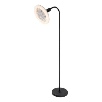 Rabalux - Dimbare LED-vloerlamp met ventilator Ø 30 cm 1xE27/16W/230V 3000-6500K + afstandsbediening