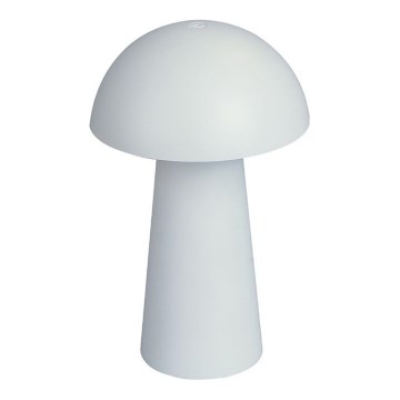 Rabalux - Dimbare oplaadbare LED-buitenlamp met aanraakbediening, LED/1,5W/5V, IP44, 1200 mAh, USB, wit