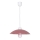 Rabalux - Hanglamp 1xE27/60W/230V rood