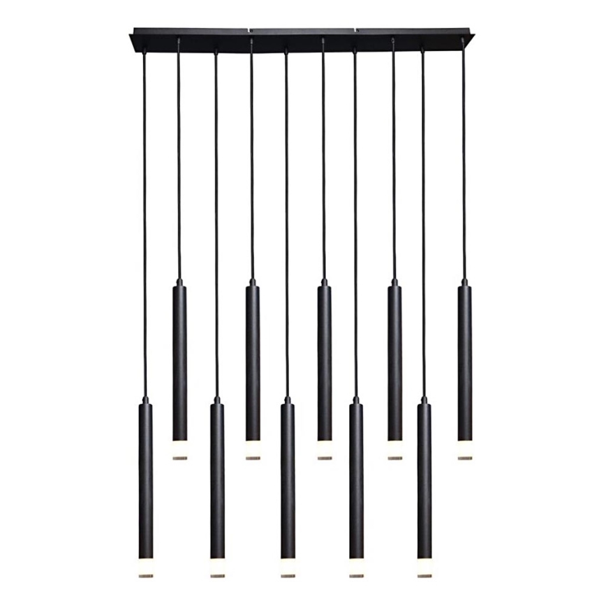 Rabalux - Hanglamp aan een koord 10xG9/5W/230V zwart