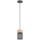 Rabalux - Hanglamp aan een koord 1xE27/25W/230V beuken