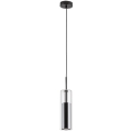 Rabalux - Hanglamp aan een koord 1xGU10/50W/230V doorzichtig/zwart