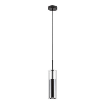 Rabalux - Hanglamp aan een koord 1xGU10/50W/230V doorzichtig/zwart