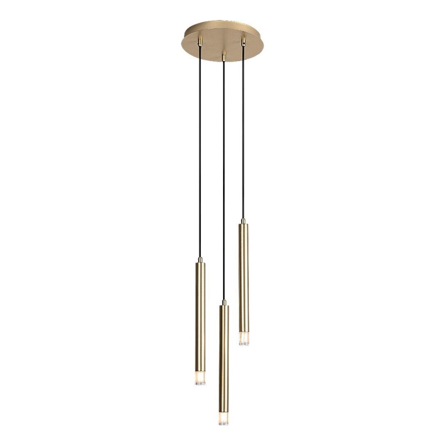 Rabalux - Hanglamp aan een koord 3xG9/5W/230V goud