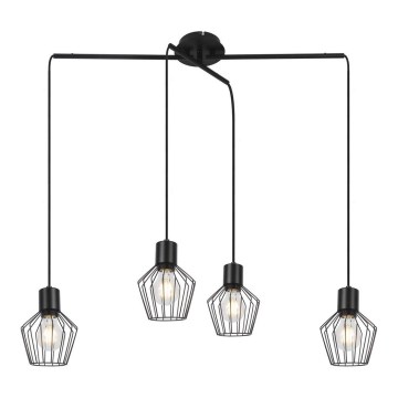 Rabalux - Hanglamp aan een koord 4xE27/40W/230V