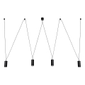 Rabalux - Hanglamp aan een koord 4xGU10/5W/230V spin