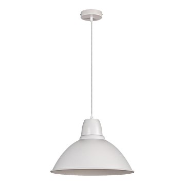 Rabalux - Hanglamp aan kabel 1xE27/60W/230V wit
