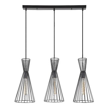Rabalux - Hanglamp aan kabel 3xE27/60W/230V