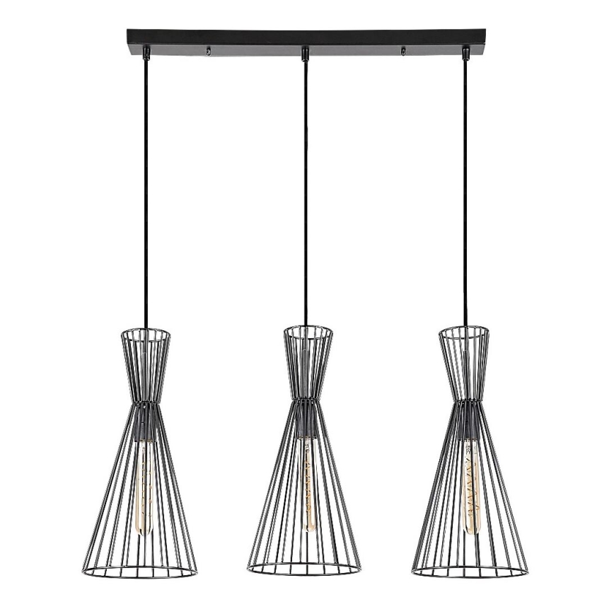Rabalux - Hanglamp aan kabel 3xE27/60W/230V