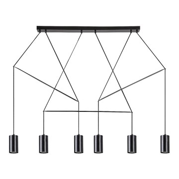Rabalux - Hanglamp aan kabel 6xGU10/50W/230V