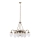 Rabalux - Hanglamp aan ketting 6xE14/40W+2xE27/60W