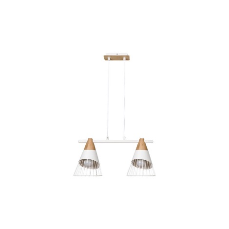 Rabalux - Hanglamp aan koord 2xE27/60W/230V