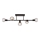 Rabalux - Hanglamp on a pole 5xE14/40W/230V