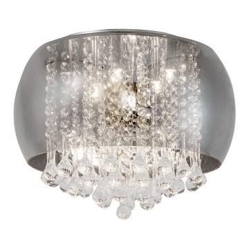 Rabalux - Kristallen plafondlamp 6xG9/40W/230V Ø 35,5 cm