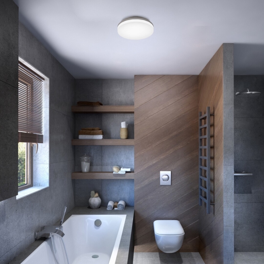 Rabalux - LED plafondlamp voor de badkamer LED/24W/230V IP54 3000K/4000K/6000K Ø 28 cm