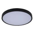 Rabalux - LED Badkamer plafondlamp LED/12W/230V 3000/4000/6000K IP44 diameter 25,5 cm zwart