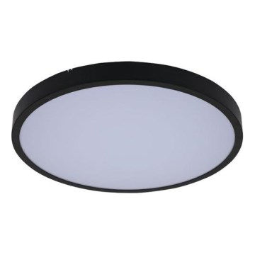 Rabalux - LED Badkamer plafondlamp LED/18W/230V 3000/4000/6000K IP44 diameter 30,5 cm zwart
