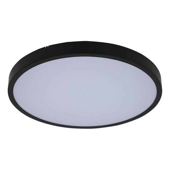 Rabalux - LED Badkamer plafondlamp LED/36W/230V 3000/4000/6000K IP44 diameter 42 cm zwart
