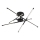 Rabalux - LED Bevestigde Hanglamp LED/40W/230V 3000K zwart