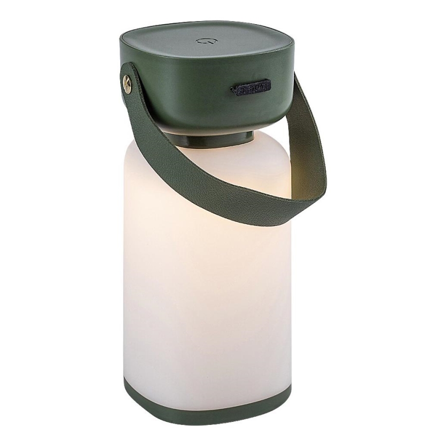 Rabalux - LED Buiten dimbare touch oplaadbare tafellamp LED/3W/5V IP44 groen