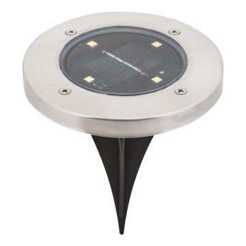 Rabalux - LED Buiten zonne-energie lamp met sensor LED/0,24W/1xAA 400 mAh zwart IP44