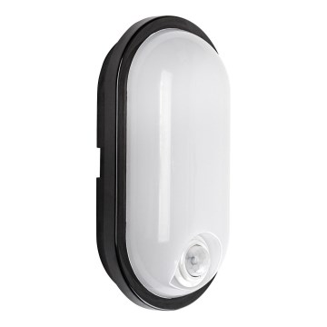 Rabalux - LED buitenplafondlamp met sensor LED/15W/230V IP65 zwart