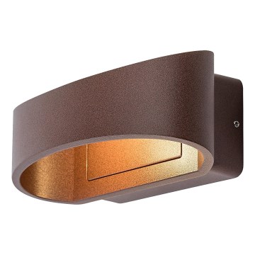 Rabalux - LED buitenwandlamp LED/9W/230V IP54 bruin