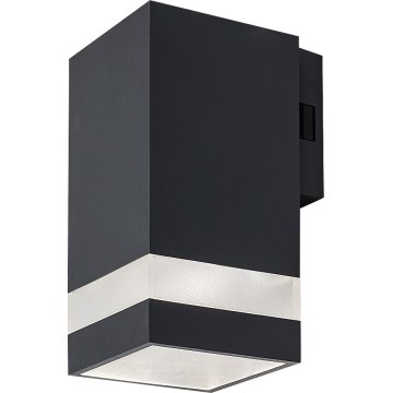 Rabalux - LED buitenwandlamp LED/9W/230V IP65 antraciet