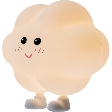 Rabalux - LED dimbaar oplaadbaar nachtlampje voor kinderen met aanraakbediening LED/2,7W/5V 200 mAh wolk