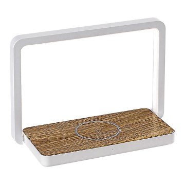 Rabalux - LED dimbare bureaulamp met draadloze oplader LED/4W/5V 3000K