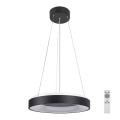 Rabalux - LED dimbare hanglamp aan kabel LED/38W/230V 3000-6500K zwart + afstandsbediening