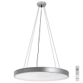 Rabalux - LED dimbare hanglamp aan kabel LED/60W/230V zilver 3000-6000K + afstandsbediening