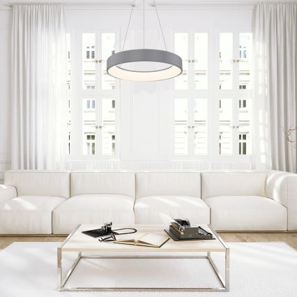 Rabalux - LED dimbare hanglamp aan kabel LED/24W/230V rond 3000-6000K + afstandsbediening