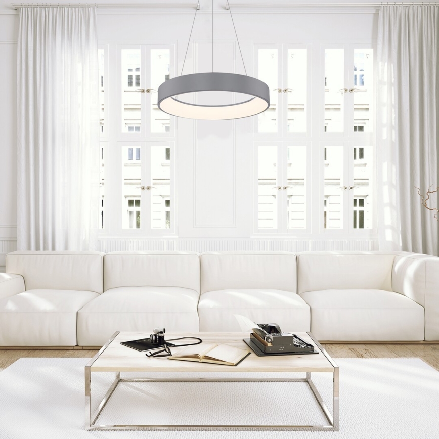 Rabalux - LED dimbare hanglamp aan kabel LED/24W/230V rond 3000-6000K + afstandsbediening