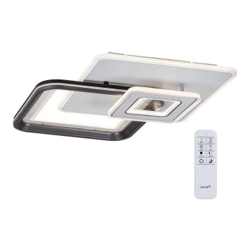 Rabalux - LED-dimbare opbouwplafondlamp LED/48W/230V 3000K/4000K/6000K + met afstandsbediening 49,5x49,5 cm