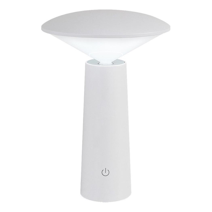 Rabalux - LED Dimbare oplaadbare touch tafellamp POLPERRO LED/3W/3,7V 1200mAh wit