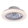 Rabalux - LED-dimbare plafondlamp met ventilator LED/24W/230V 3000-6500K + afstandsbediening