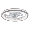 Rabalux - LED Dimbare plafondlamp met ventilator LED/40W/230V 3000/4000/6000K Wi-Fi + afstandsbediening