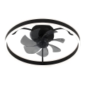 Rabalux - LED Dimbare plafondlamp met ventilator LED/40W/230V 3000/4000/6000K Wi-Fi + afstandsbediening