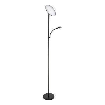 Rabalux - LED Dimbare vloerlamp LED/23W/230V 3000/4200/6500 zwart