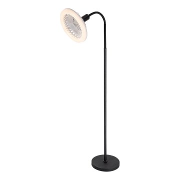 Rabalux - LED dimbare vloerlamp met ventilator 1xE27/16W/230V 3000-6500K + afstandsbediening