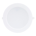 Rabalux - LED Hang plafondverlichting LED/18W/230V 3000K diameter 22 cm wit