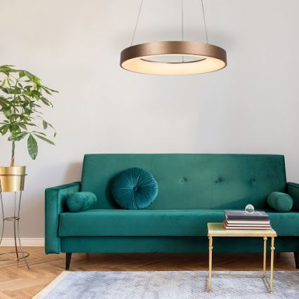 Rabalux - LED Hanglamp aan een koord CARMELLA LED/80W/230V diameter 80 cm