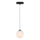 Rabalux - LED Hanglamp aan een koord voor 1-fase railsysteem LED/5W/24V 3000K zwart